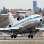 Boeing 727 edisi pertama di dunia milik United Airline terbang untuk kali terkahir.